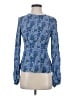 Boden Blue Long Sleeve Blouse Size 4 - photo 1
