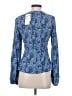 Boden Blue Long Sleeve Blouse Size 4 - photo 2