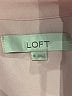 Ann Taylor LOFT 100% Polyester Solid Pink Long Sleeve Blouse Size XL - photo 4