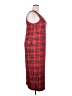 Shein Curve Plaid Red Casual Dress Size 18 Plus (3) - photo 4
