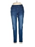 JVINI Solid Blue Jeggings Size 1X - photo 1