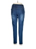 JVINI Solid Blue Jeggings Size 1X - photo 2