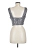 Lulus Silver Sleeveless Top Size M - photo 2