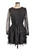 Speechless Gray Casual Dress Size L - photo 1