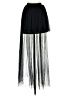 Unbranded 100% Polyester Black Formal Skirt One size - photo 2