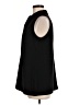 Black Label by Chico's Black Sleeveless Blouse Size M - photo 5