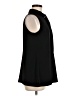 Black Label by Chico's Black Sleeveless Blouse Size M - photo 4