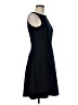 H&M Solid Black Cocktail Dress Size 8 - photo 4