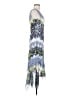 Komarov 100% Polyester Print Blue Cocktail Dress Size Sm (1) - photo 4