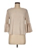 Altar'd State 100% Polyester Tan 3/4 Sleeve Top Size M - photo 1