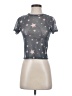 Assorted Brands Stars Gray Short Sleeve Top Size S - photo 1