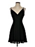 Express Outlet Solid Black Cocktail Dress Size XXS - photo 1