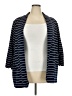 Cj Banks Stripes Blue Blazer Size 3X - photo 1