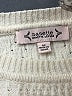 NANETTE Nanette Lepore Hearts Ivory Pullover Sweater Size M - photo 7
