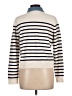 Ann Taylor LOFT Stripes Ivory Jacket Size L - photo 2