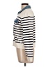 Ann Taylor LOFT Stripes Ivory Jacket Size L - photo 5
