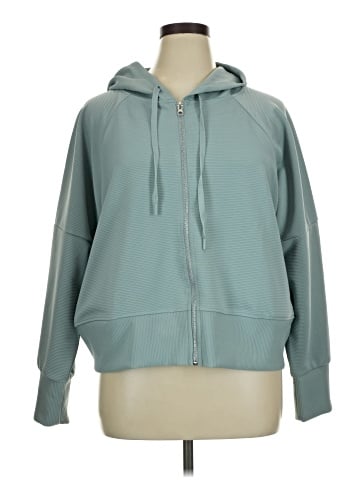 Adrienne Vittadini Zip Up Hoodie (view 1)