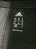Adidas 100% Polyester Black Track Pants Size M - photo 7