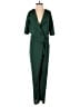 ASOS 100% Polyester Solid Green Jumpsuit Size 4 - photo 1