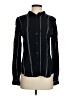 Sanctuary Stripes Black Long Sleeve Blouse Size S - photo 1