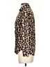 Isabella Rodriguez Animal Print Brown Long Sleeve Blouse Size S - photo 5