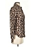 Isabella Rodriguez Animal Print Brown Long Sleeve Blouse Size S - photo 4