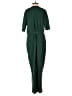 ASOS 100% Polyester Solid Green Jumpsuit Size 4 - photo 2