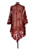 Daytrip 100% Polyester Burgundy Kimono Size L - photo 2