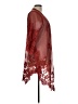 Daytrip 100% Polyester Burgundy Kimono Size L - photo 4