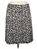 Talbots Animal Print Gray Casual Skirt Size 16 - photo 1