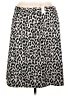 Talbots Animal Print Gray Casual Skirt Size 16 - photo 2
