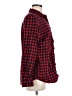 Lands' End 100% Cotton Checkered-gingham Red Long Sleeve Button-Down Shirt Size M - photo 4