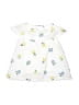 Little Me White Short Sleeve Blouse 6-9 MO / 9 MO - photo 2