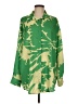 RESA 100% Polyester Camo Green Long Sleeve Blouse Size Med - Lg - photo 1