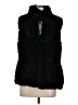 Lands' End 100% Polyester Black Faux Fur Vest Size M - photo 1