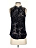Tiny Black Sleeveless Blouse Size S - photo 1