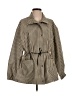 Zara 100% Polyester Checkered-gingham Brown Coat Size S - photo 1