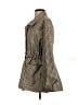 Zara 100% Polyester Checkered-gingham Brown Coat Size S - photo 5