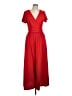 Assorted Brands Red Casual Dress Size L - photo 1