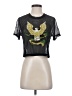 Emma & Sam 100% Nylon Black Short Sleeve Top Size XS - photo 1