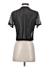 Emma & Sam 100% Nylon Black Short Sleeve Top Size XS - photo 2