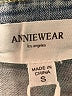 ANNIEWEAR Blue 3/4 Sleeve Top Size S - photo 7