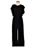 Mod Ref 100% Polyester Solid Black Jumpsuit Size S - photo 1
