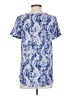 Olivaceous 100% Polyester Blue Short Sleeve Blouse Size S - photo 2