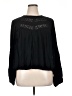 Scoop 100% Rayon Black Long Sleeve Blouse Size XL - photo 1