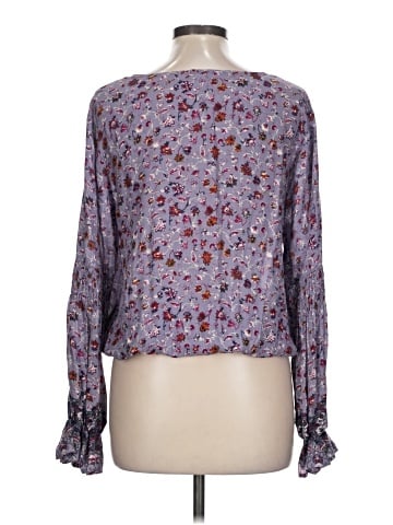 Eyeshadow 3/4 Sleeve Blouse (view 2)