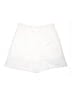 Shein 100% Polyester Solid White Shorts Size XL - photo 2