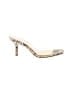 Zara Animal Print Ivory Sandals Size EU 37 - photo 1