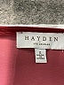 Hayden 100% Polyester Burgundy Long Sleeve Blouse Size S - photo 7