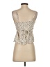 John Galt 100% Viscose Ivory Sleeveless Top Size Sm - photo 2